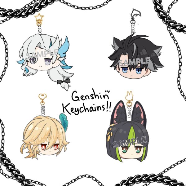 Keychains Genshin