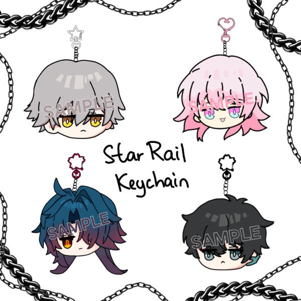 Keychains Star Rail